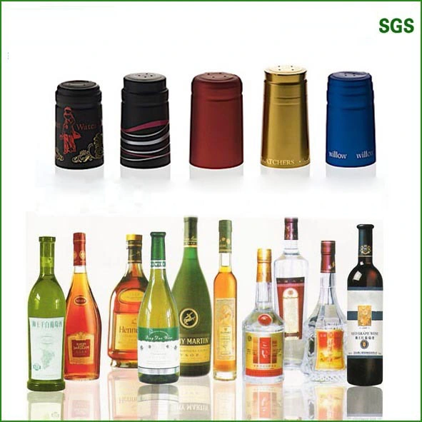 PVC Heat Shrinkable Film Wine Capsule, Capsules of Sparkling Wine